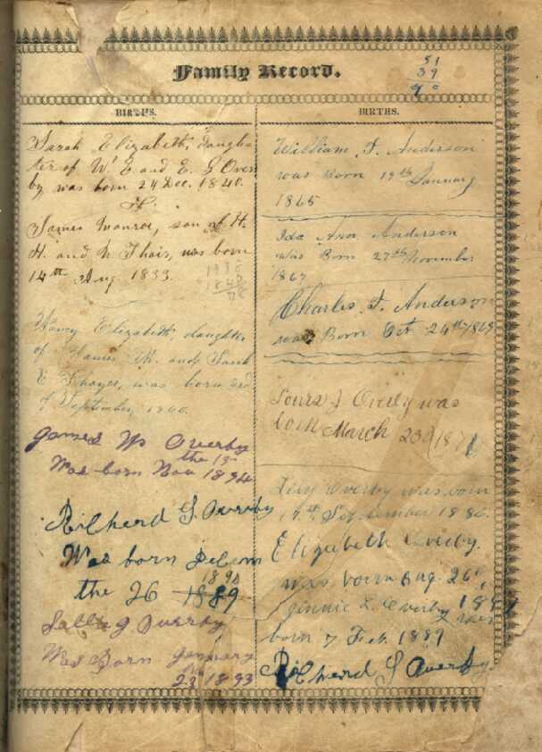 Third Page of Records