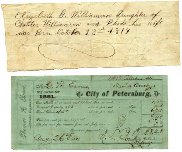 Paper Stored in Bible